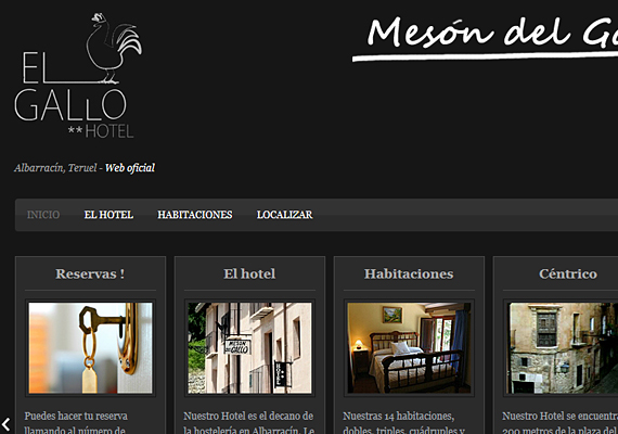<b>http://www.mesondelgallo.net</b><br><b>http://www.salamandra-bc.es</b><br>Webdesign, hosting, domain registration, e-mail, natural positioning in search engines, web-maintenance and technical advise.